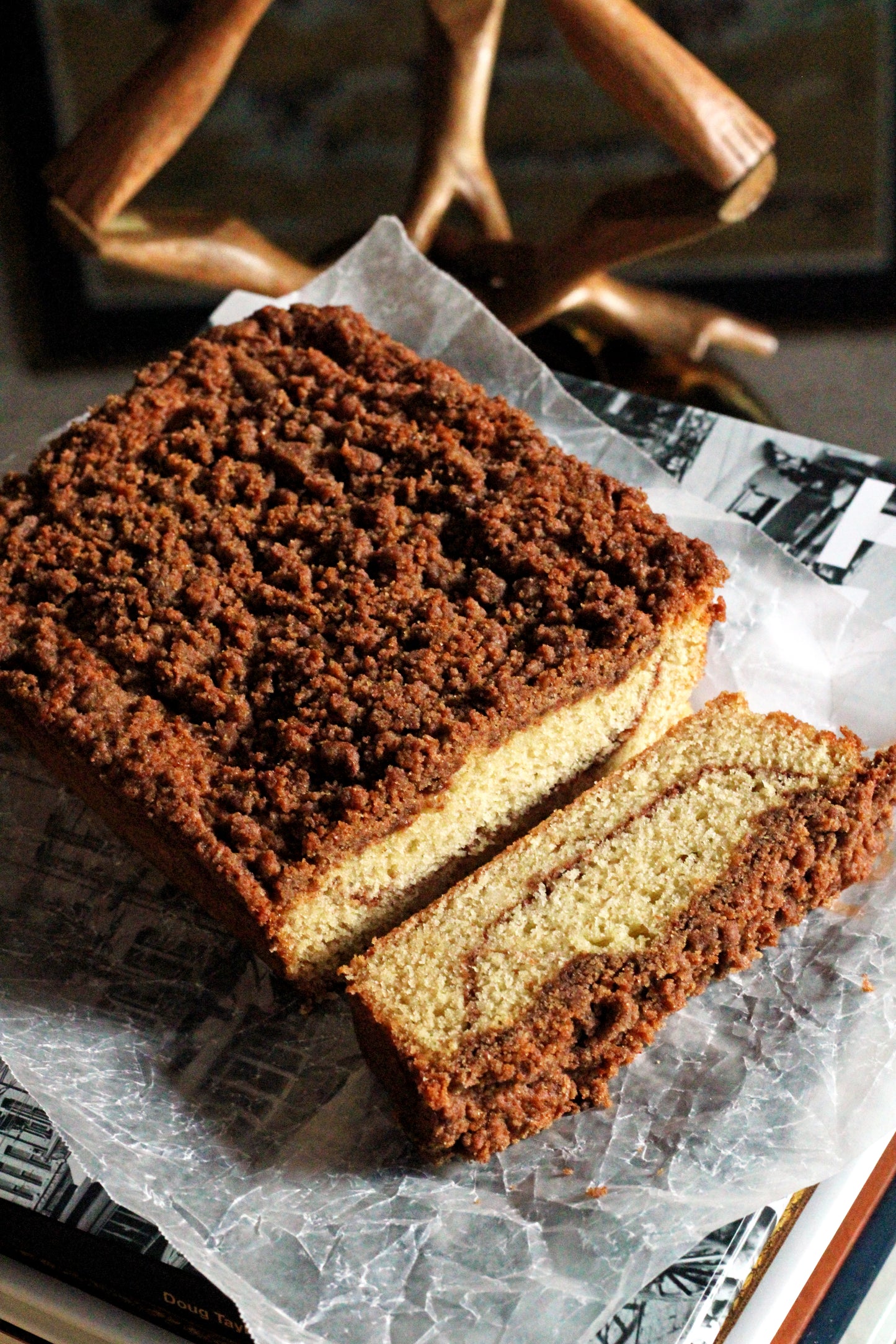 CINNAMON STRUESEL Coffee Cake