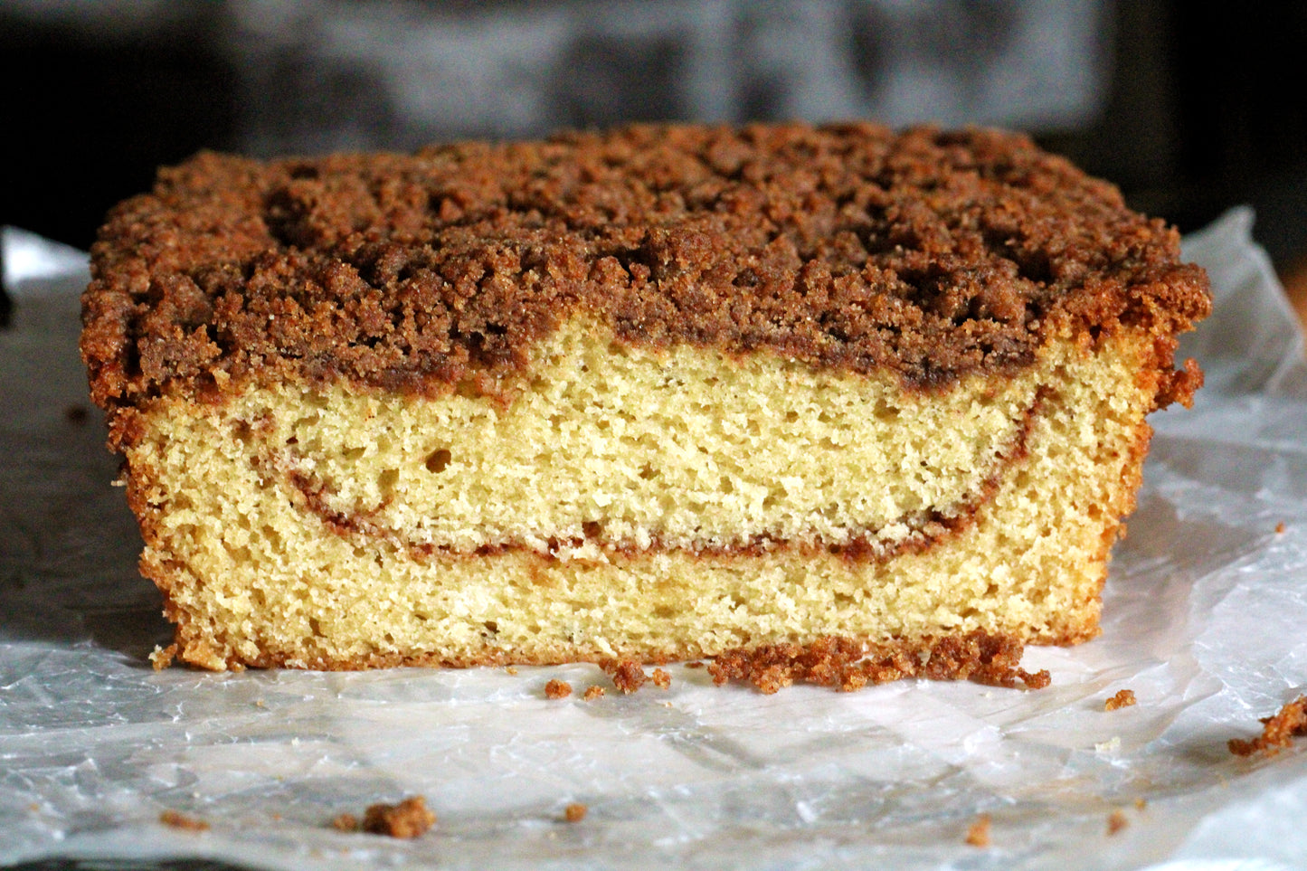 CINNAMON STRUESEL Coffee Cake