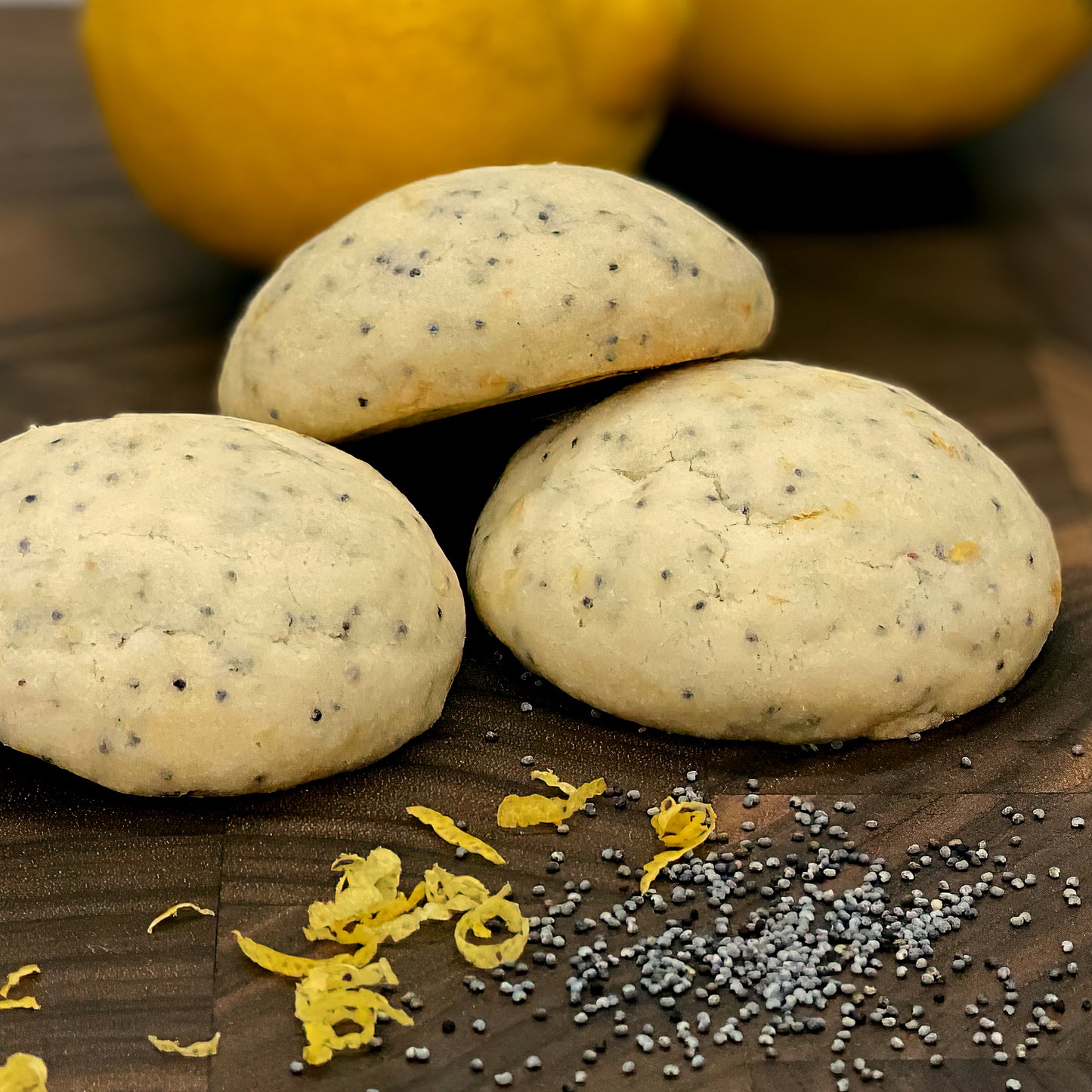 POP GOES THE LEMON! Shortbreads