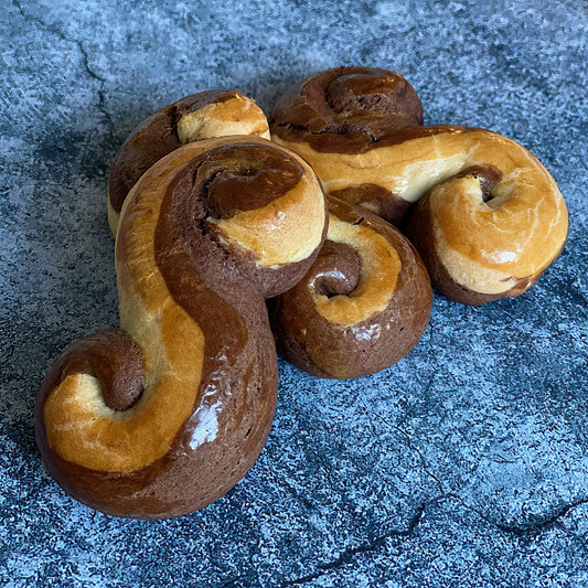 KOULOURAKIA Chocolate/Vanilla Cookie